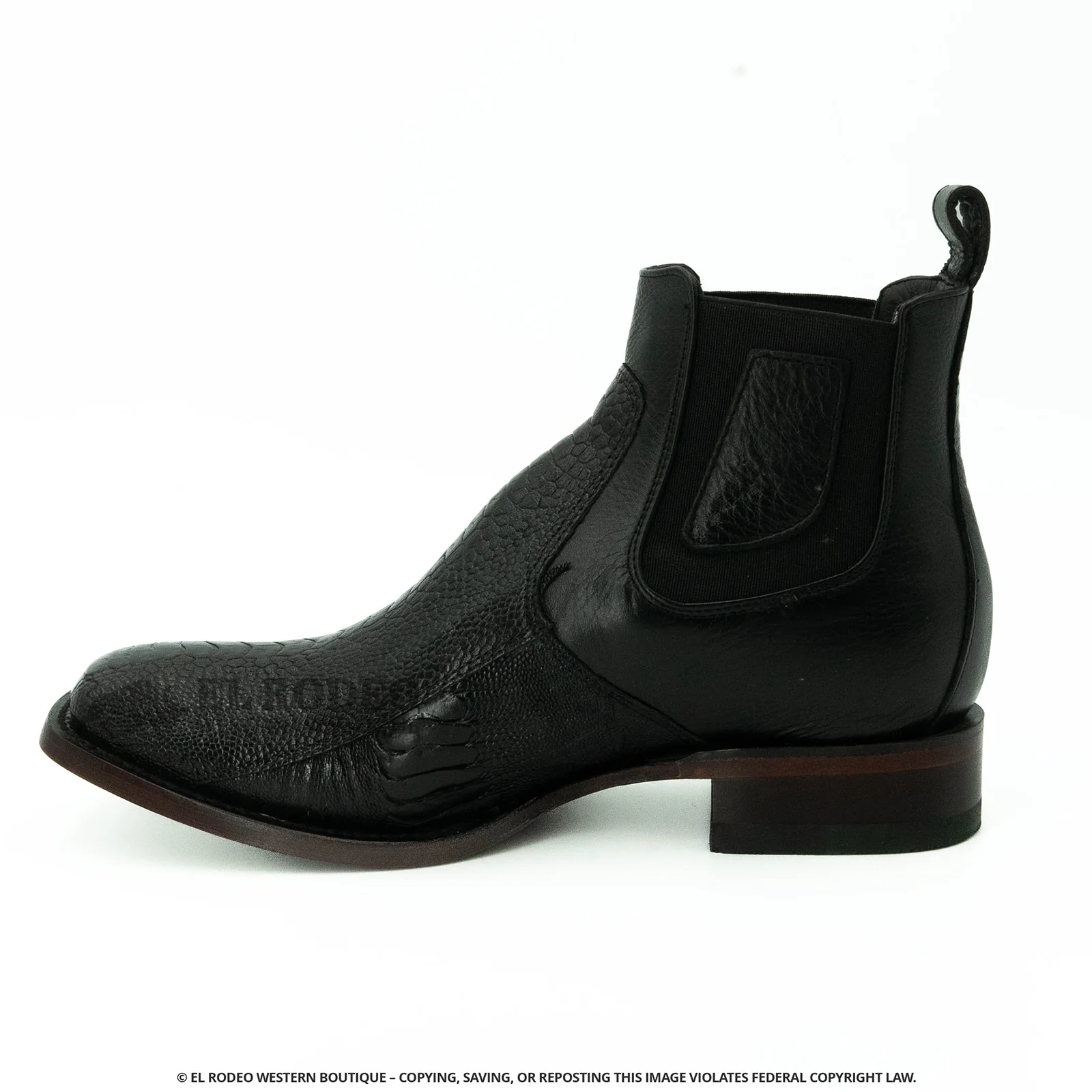 Men Los Altos Ostrich Leg Ankle Boot H82BV0505 - Image 4