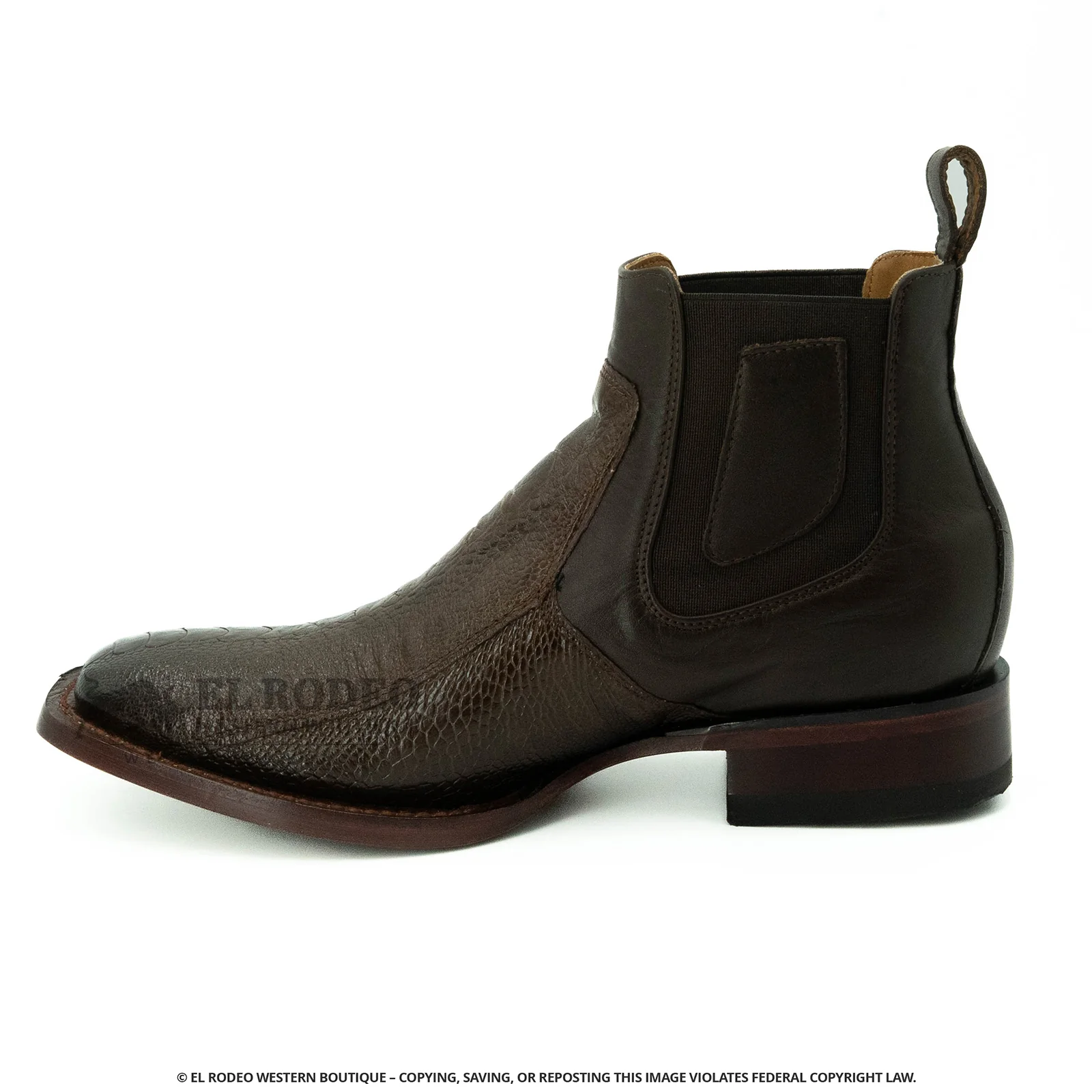 Men Los Altos Ostrich Leg Ankle Boot H82BV0516 - Image 4