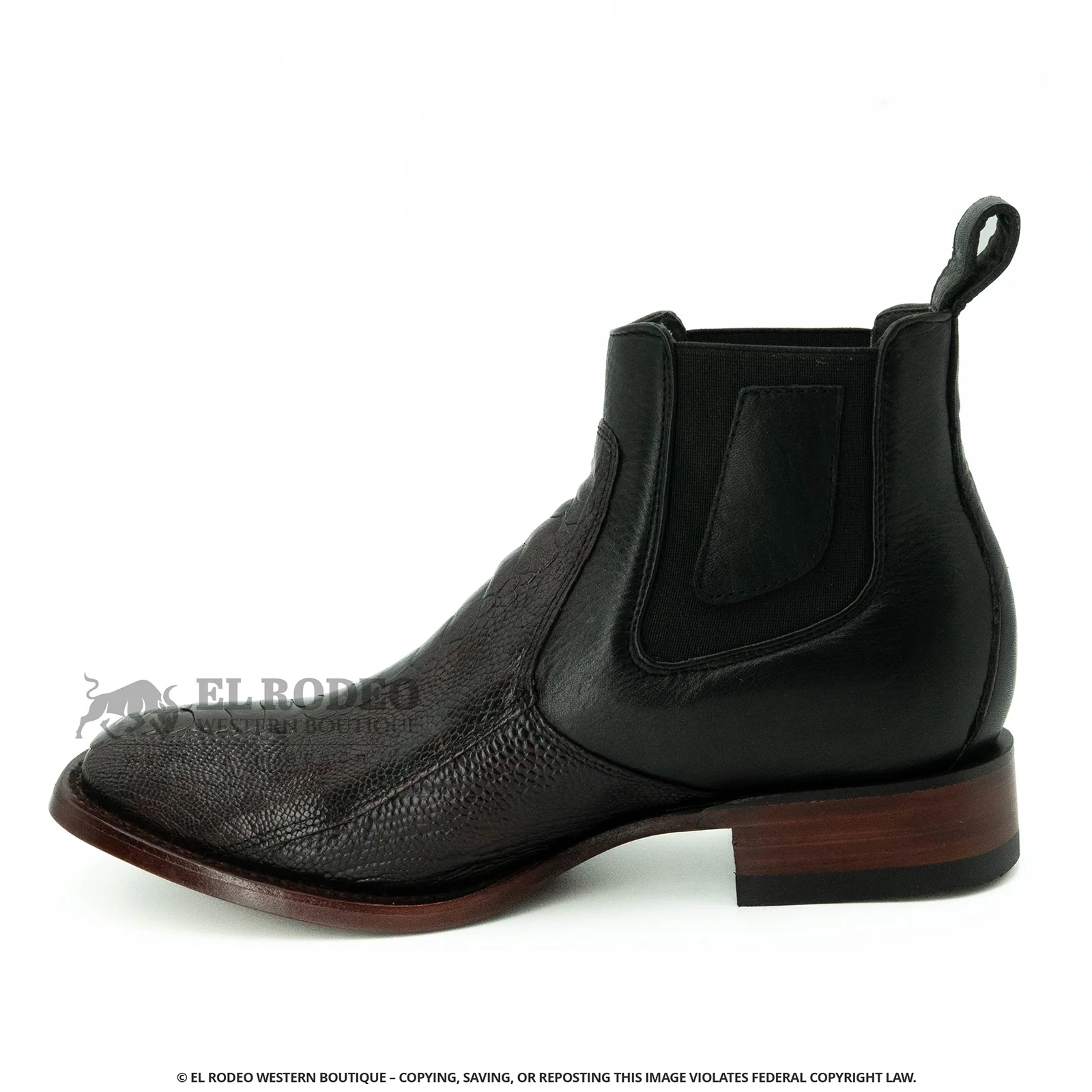 Men Los Altos Ostrich Leg Ankle Boot H82BV0518 - Image 4