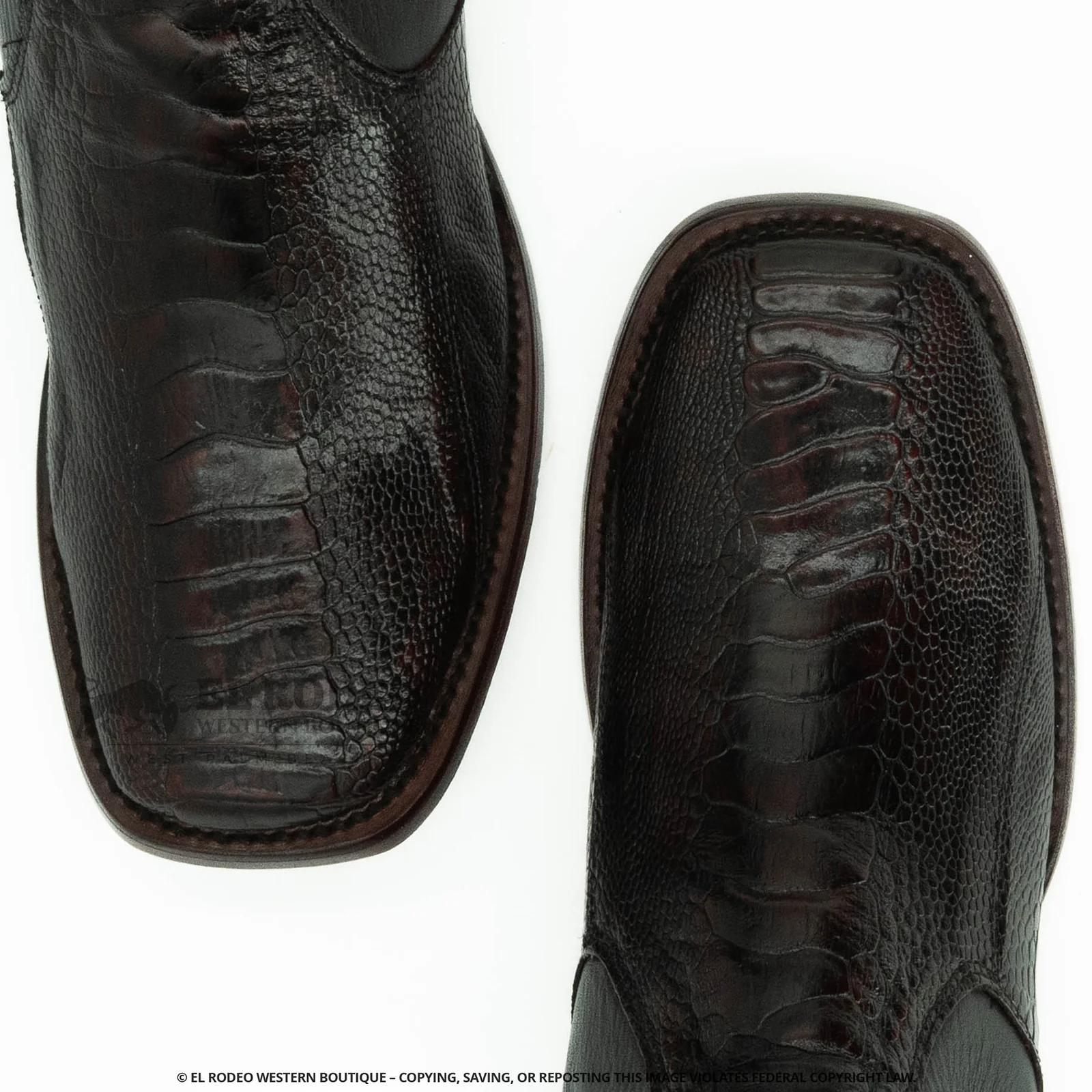 Men Los Altos Ostrich Leg Ankle Boot H82BV0518 - Image 6