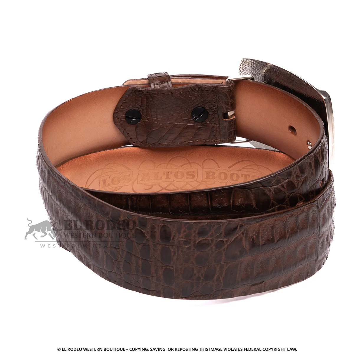 Men Los Altos Caiman Belt C11A8207 - Image 2