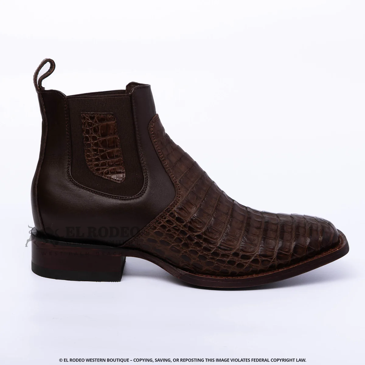 Men Los Altos Caiman Ankle Boot H82BV8207 - Image 2