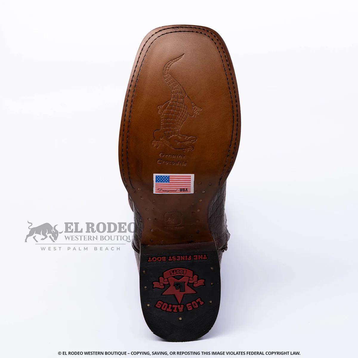 Men Los Altos Caiman Boot H82Z8207 - Image 7