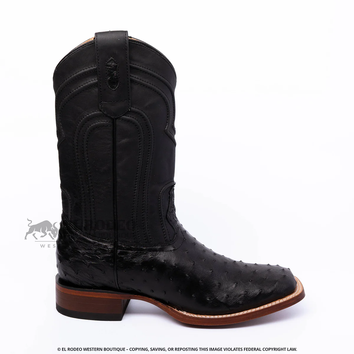Men Los Altos Ostrich Boot H82Z0305 - Image 2