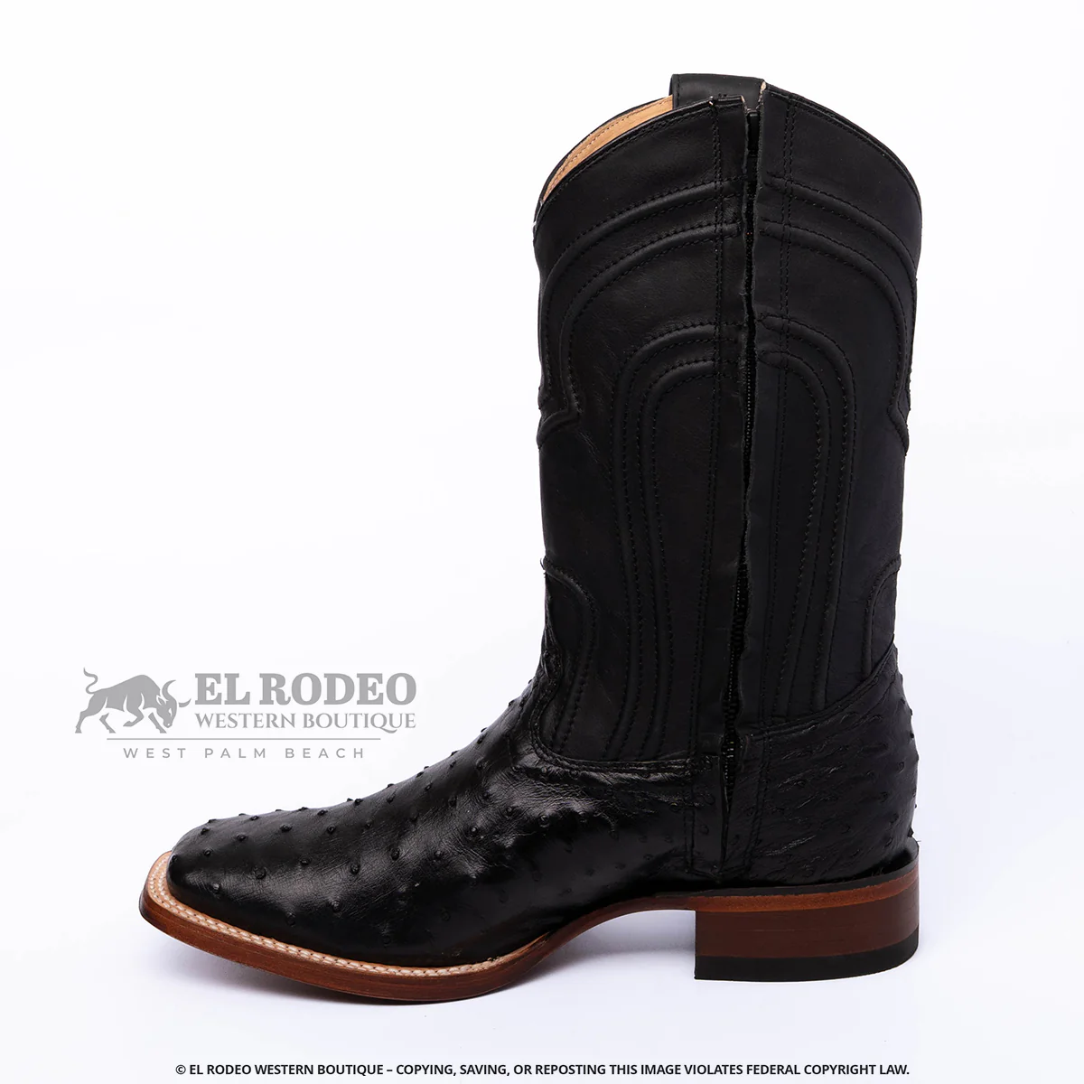 Men Los Altos Ostrich Boot H82Z0305 - Image 4