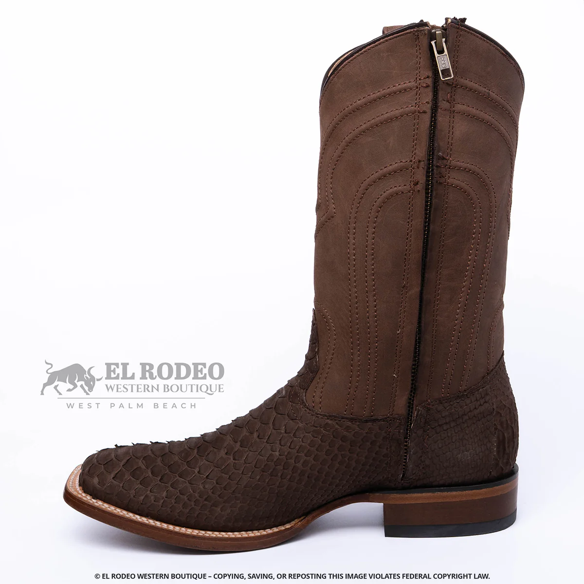 Men Los Altos Python Boot H82ZN5707 - Image 4