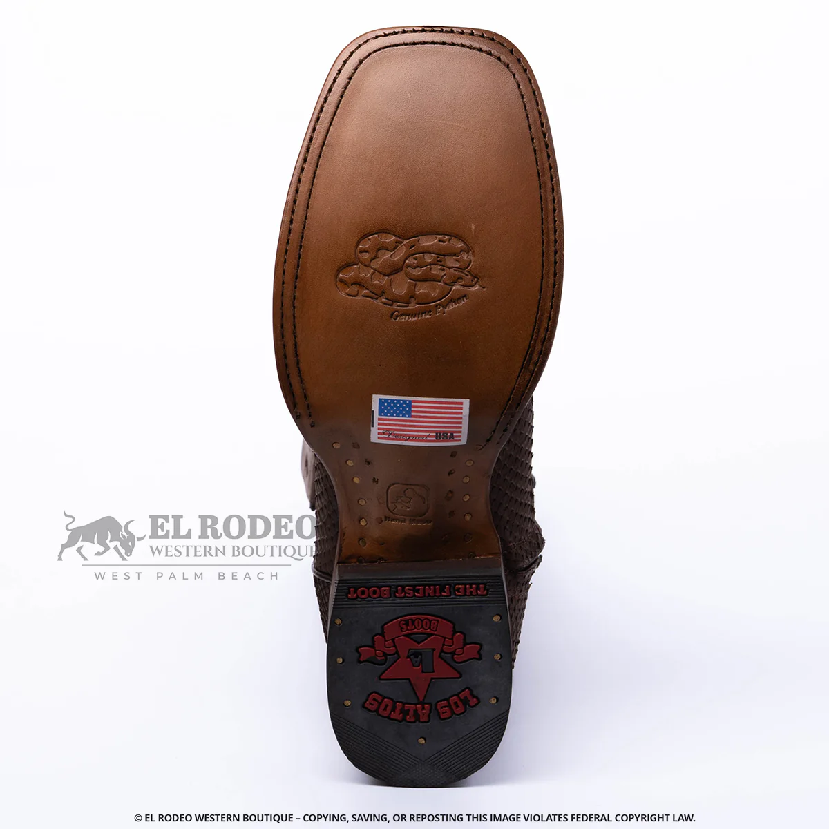 Men Los Altos Python Boot H82ZN5707 - Image 7