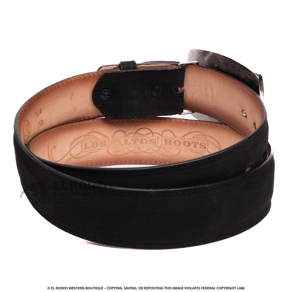 Men Los Altos Suede Belt C11A6305 - Image 2