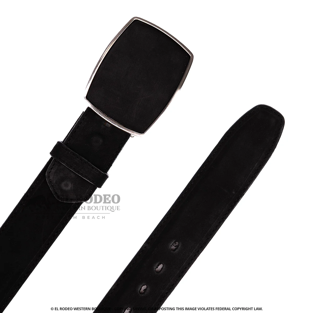 Men Los Altos Suede Belt C11A6305 - Image 3