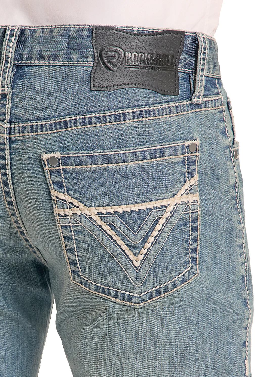 Men Rock&Roll Jean Large V Revolver BM1RD09954 - Image 2