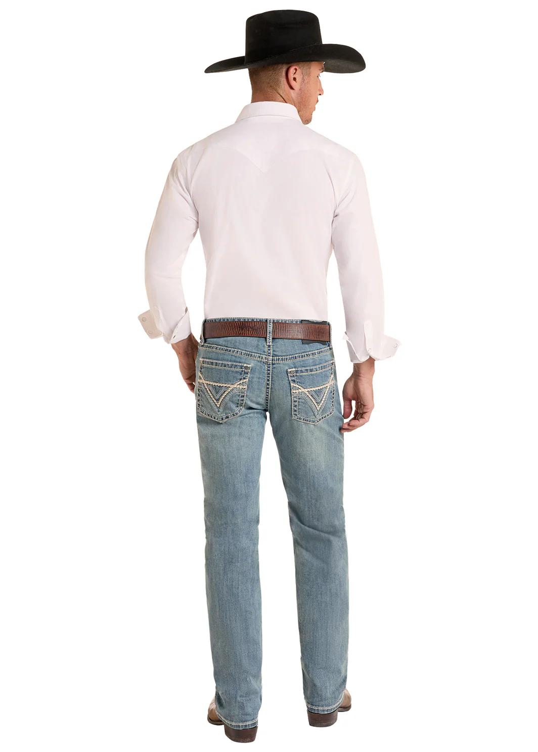 Men Rock&Roll Jean Large V Revolver BM1RD09954 - Image 4