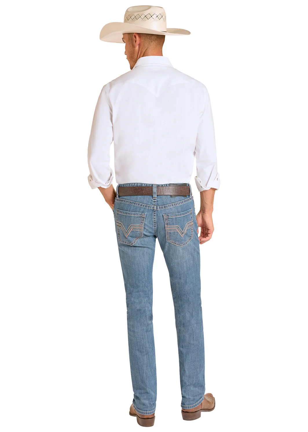 Men Rock&Roll Raised Denin Skinny BM2MD09129 - Image 3