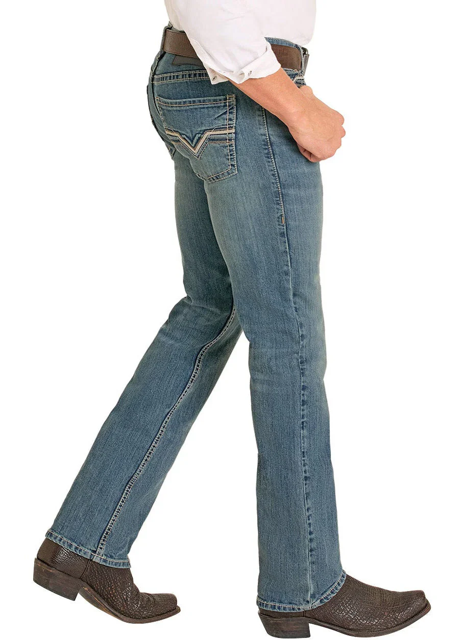 Men Rock&Roll Revolver Straight Denim Jean BM1RD08025 - Image 4