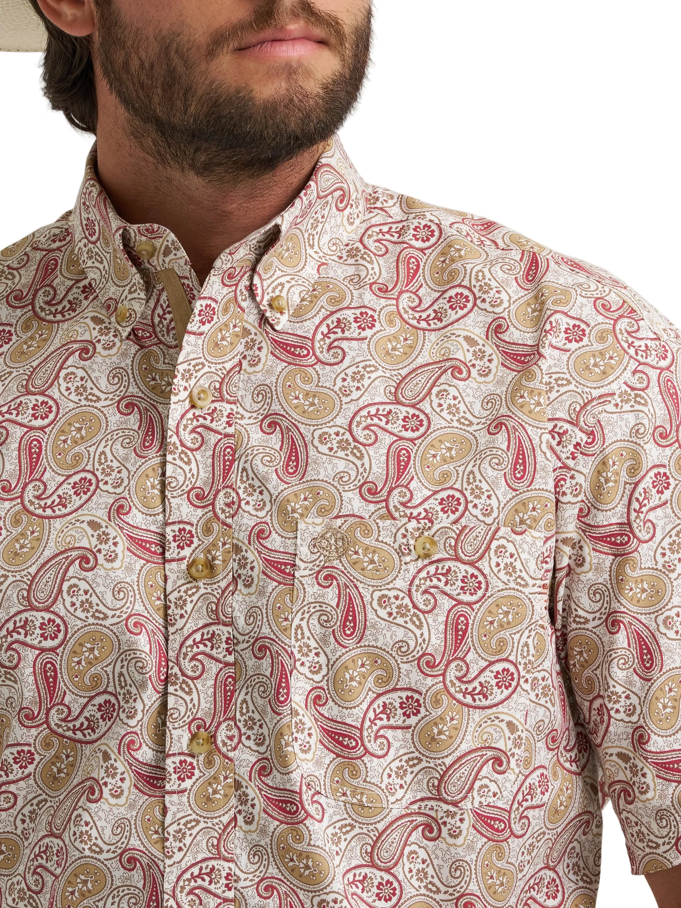 Men Wrangler George Strait Shirt (SS) 112379069 - Image 2