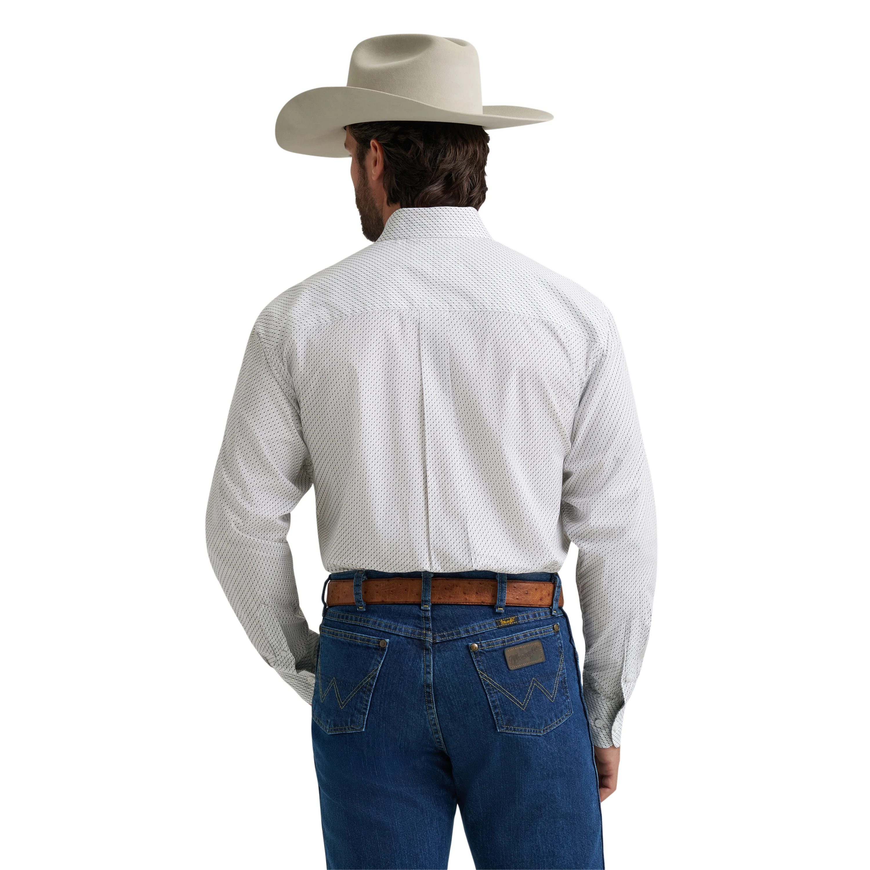 Men Wrangler George Strait Shrit (LS) 112379057 - Image 4