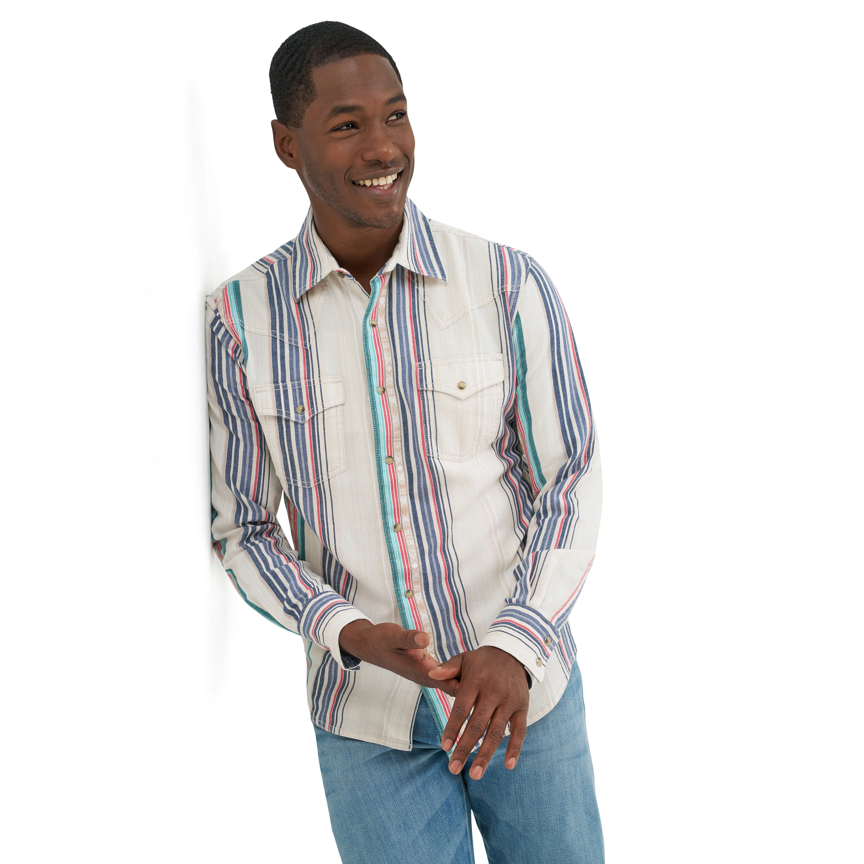 Men Wrangler Retro Premiun Shirt 112378795 - Image 2