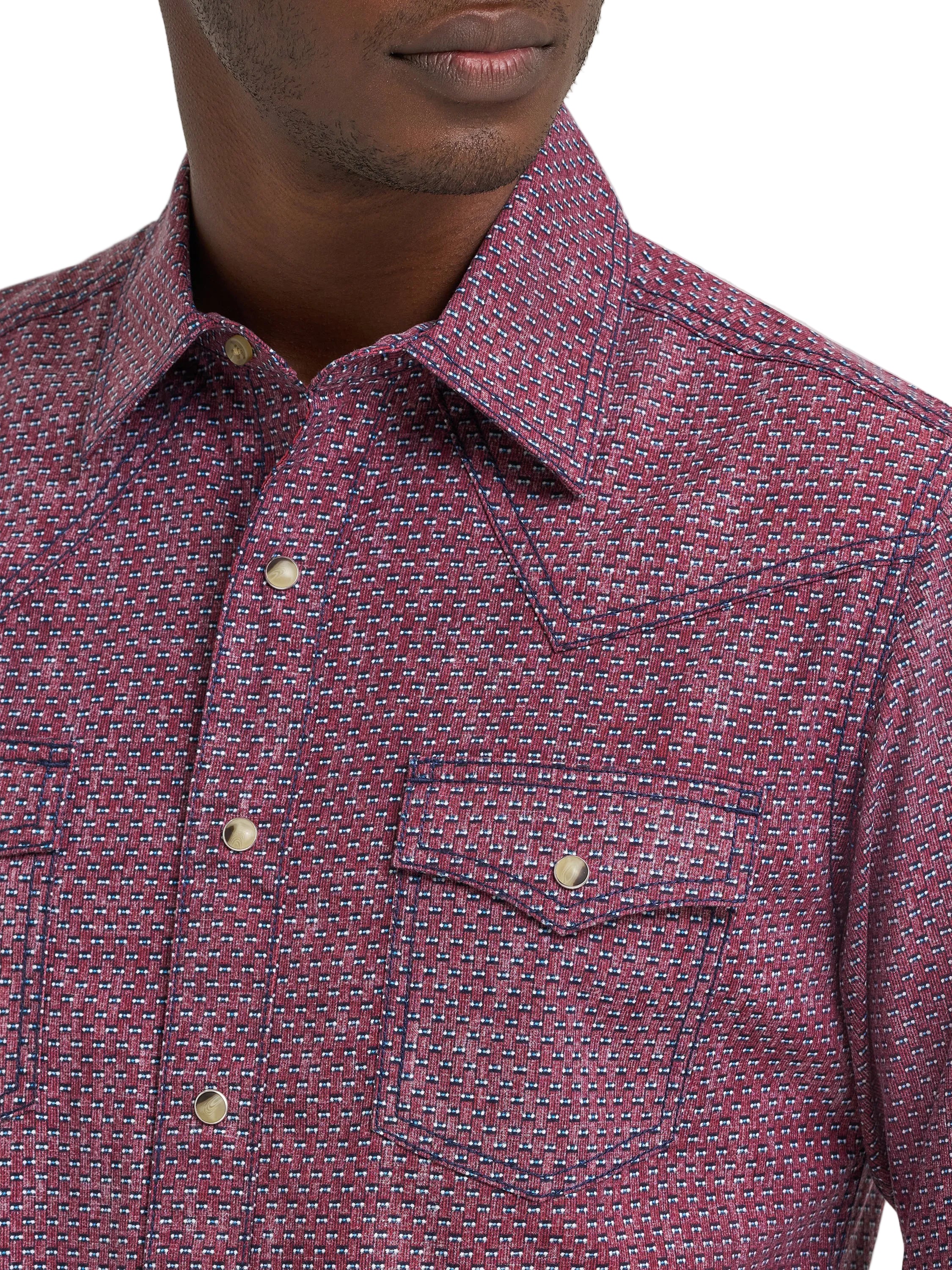 Men Wrangler Retro Shirt (LS) 112378797 - Image 2