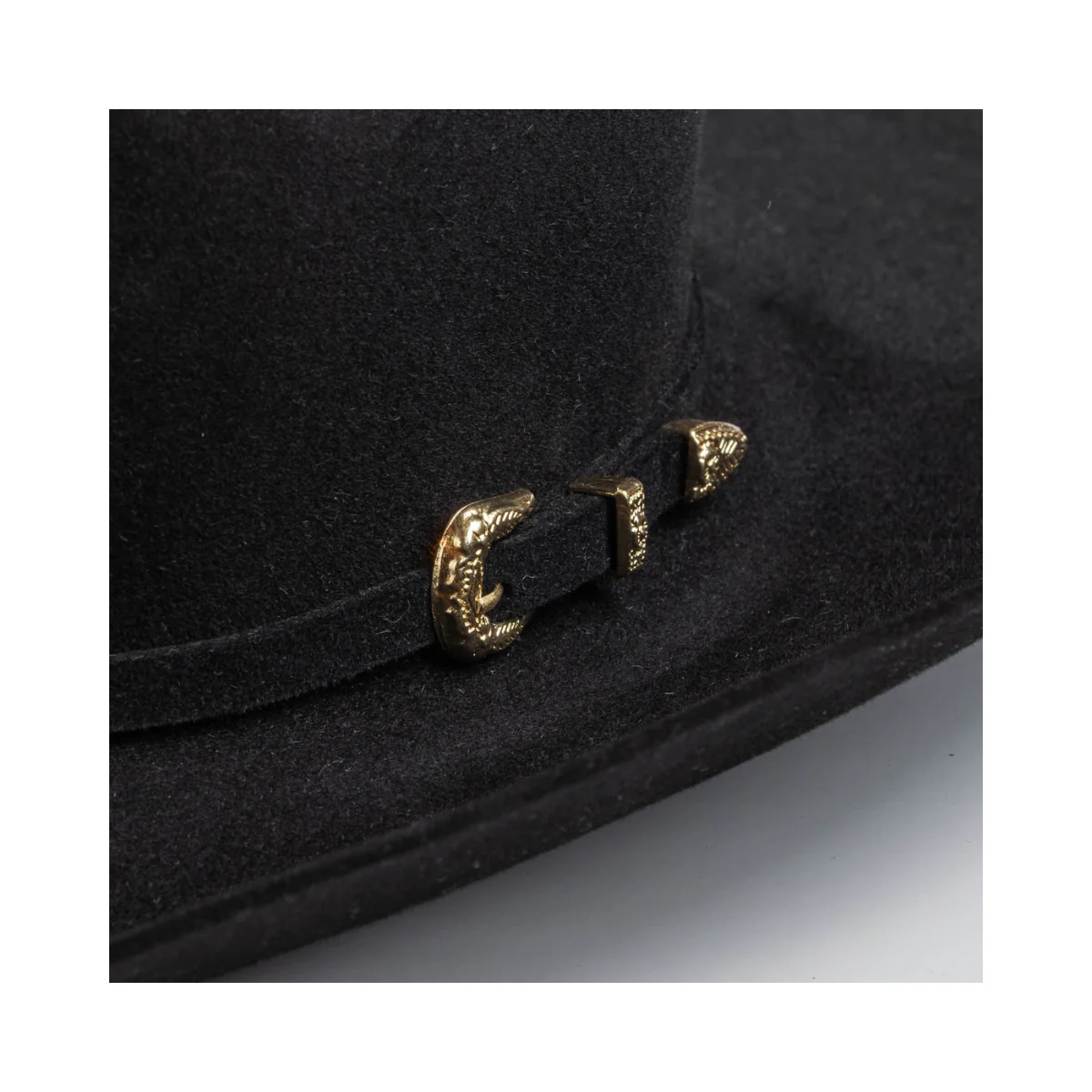 5X Dorado Black Larry Mahans Fur Felt Hat - Image 4