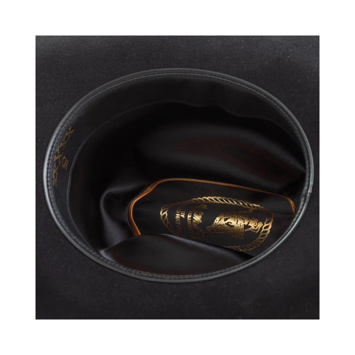 5X Dorado Black Larry Mahans Fur Felt Hat - Image 6