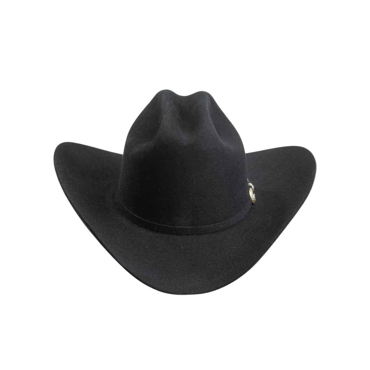 6X Real Black Larry Mahans Fur Felt Hat - Image 2