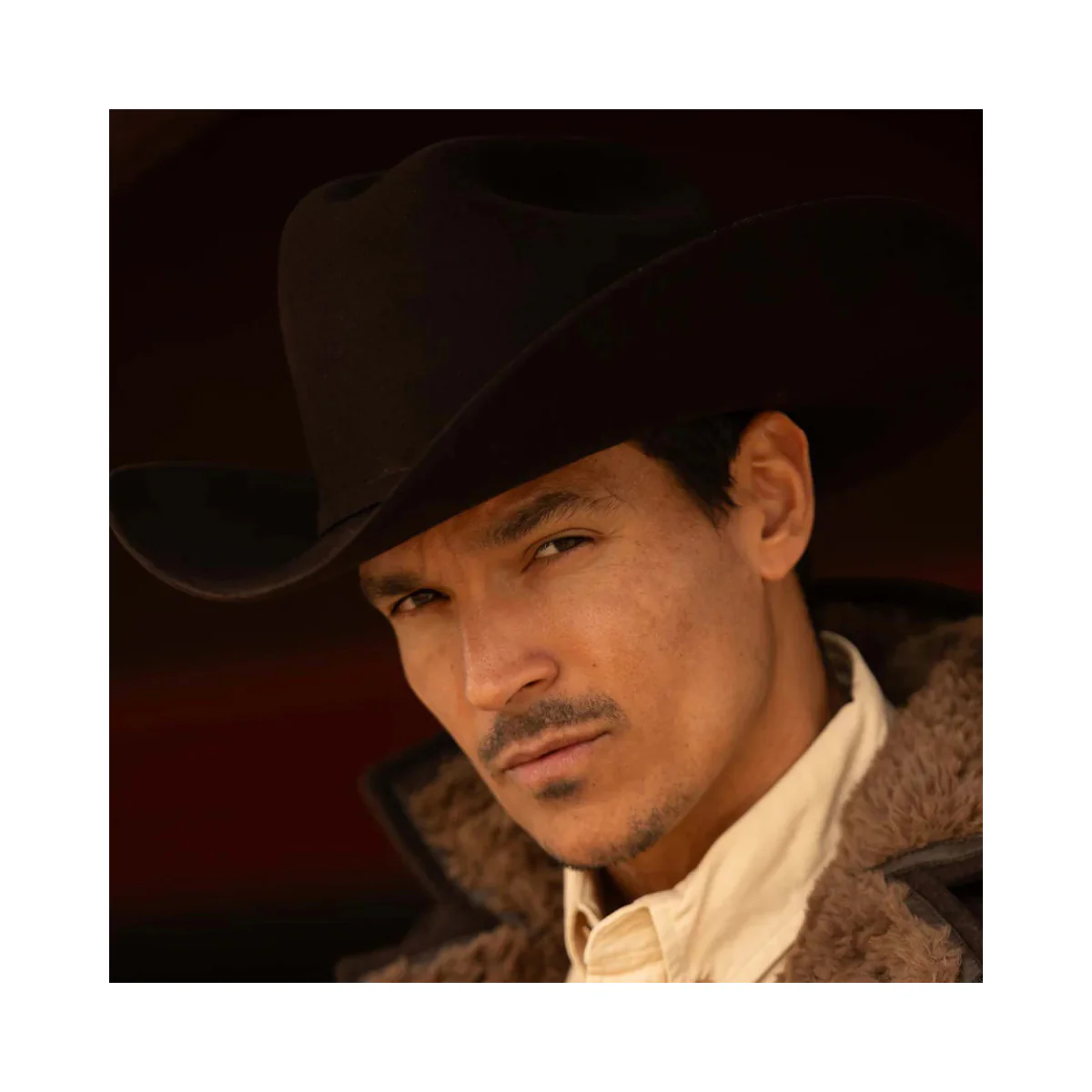 6X Real Black Larry Mahans Fur Felt Hat - Image 8