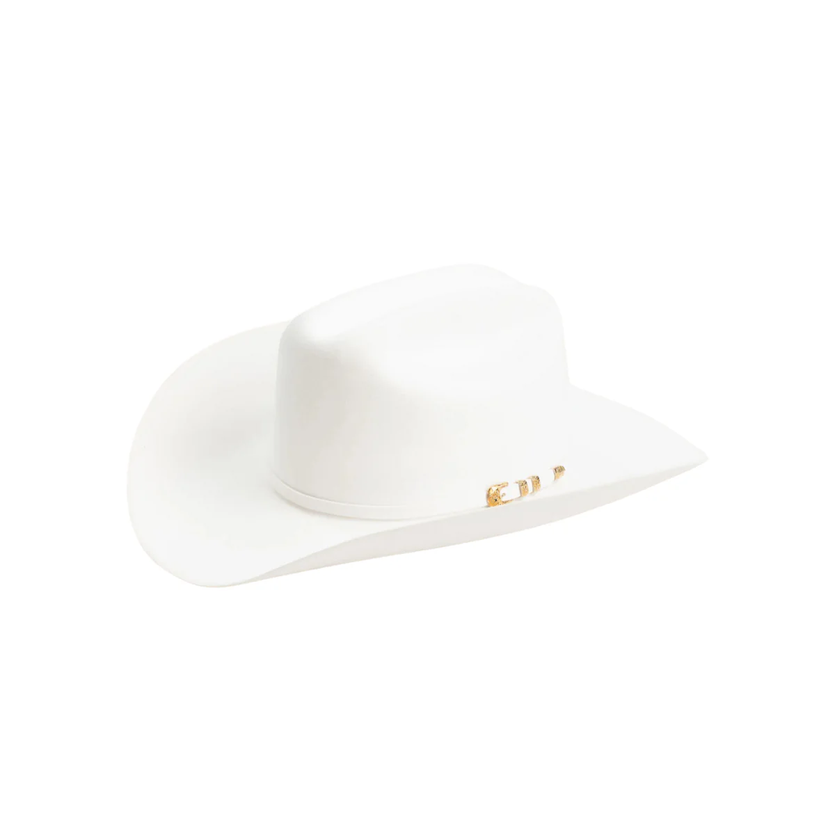 6X Real White Larry Mahans Fur Felt Hat