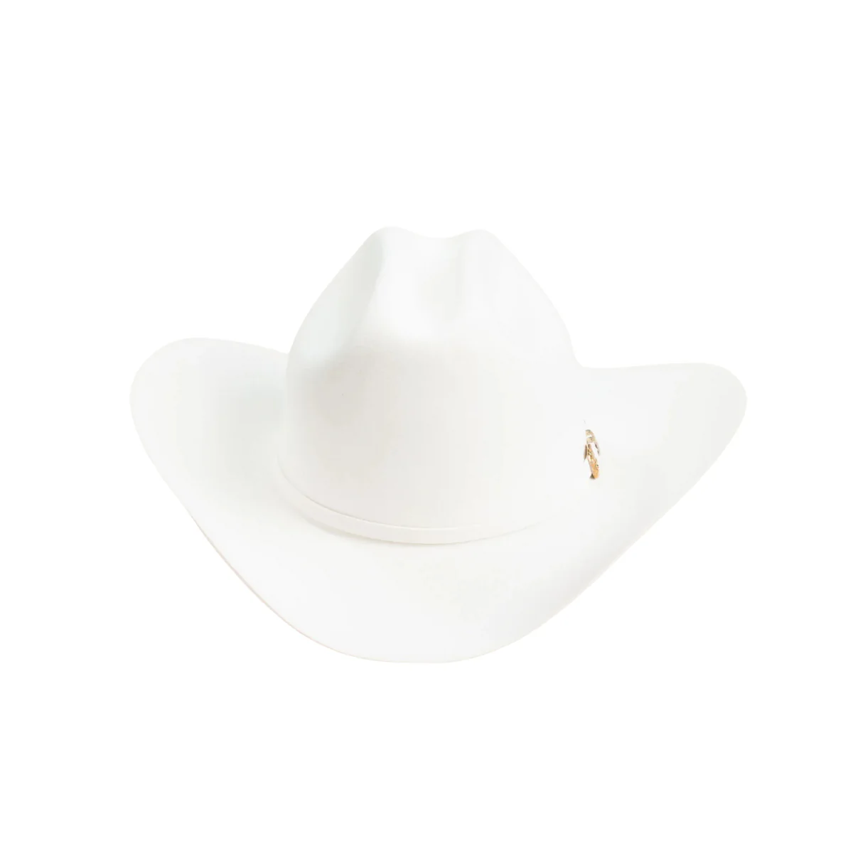 6X Real White Larry Mahans Fur Felt Hat - Image 2