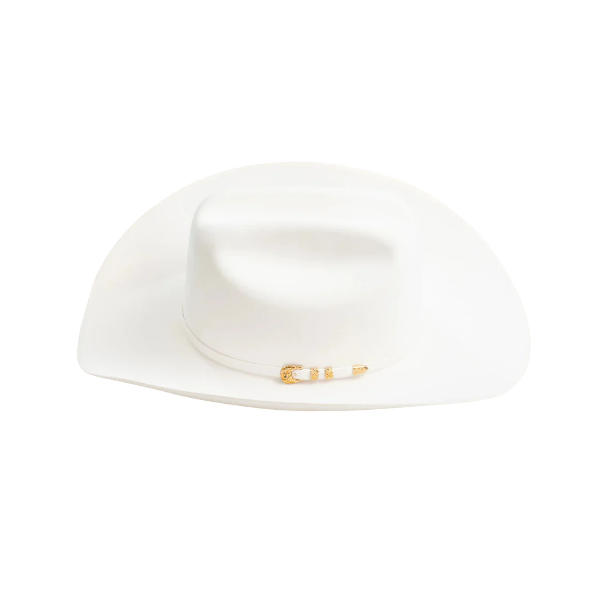 6X Real White Larry Mahans Fur Felt Hat - Image 3