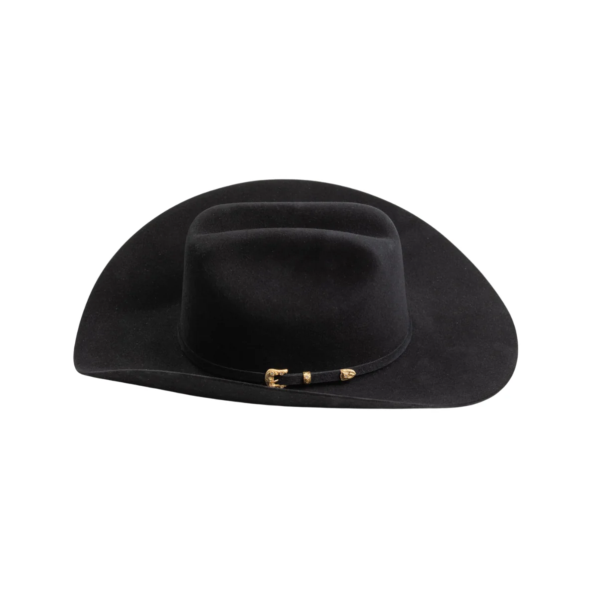 30X Opulento Black Larry Hanans Fur Felt Hat - Image 3