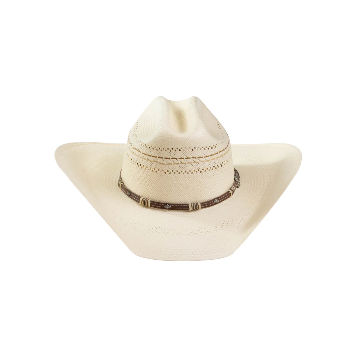 10X Mission Ivory Larry Mahans Straw Hat - Image 2