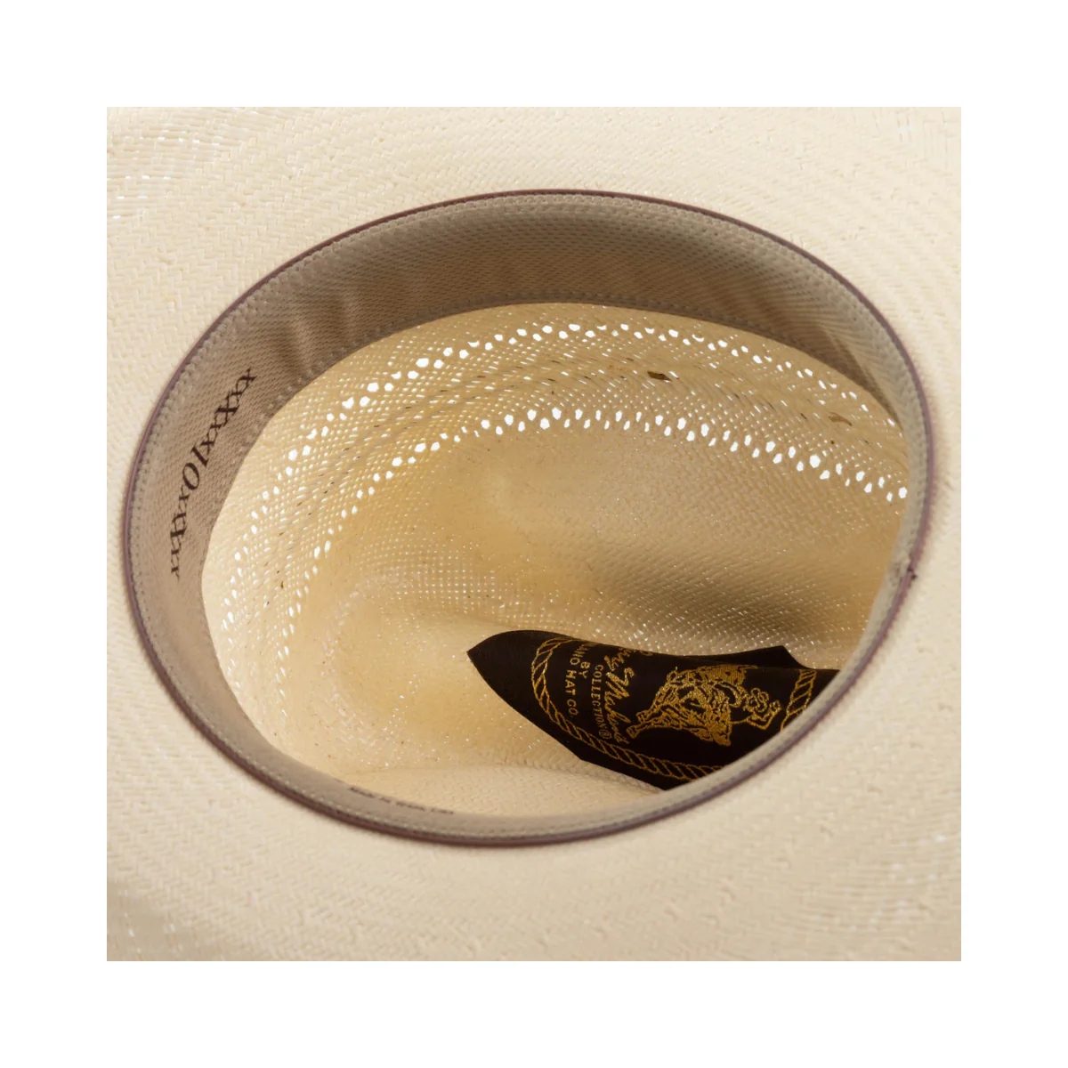 10X Mission Ivory Larry Mahans Straw Hat - Image 5
