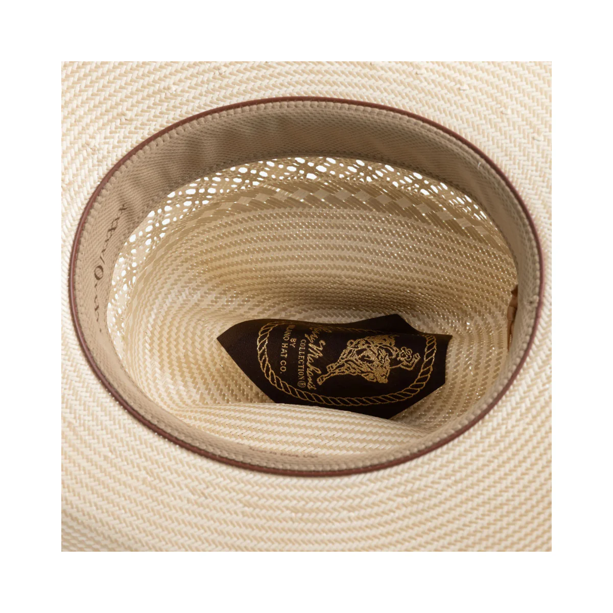 10X Wyattx Ivory Larry Mahans Straw Hat - Image 5