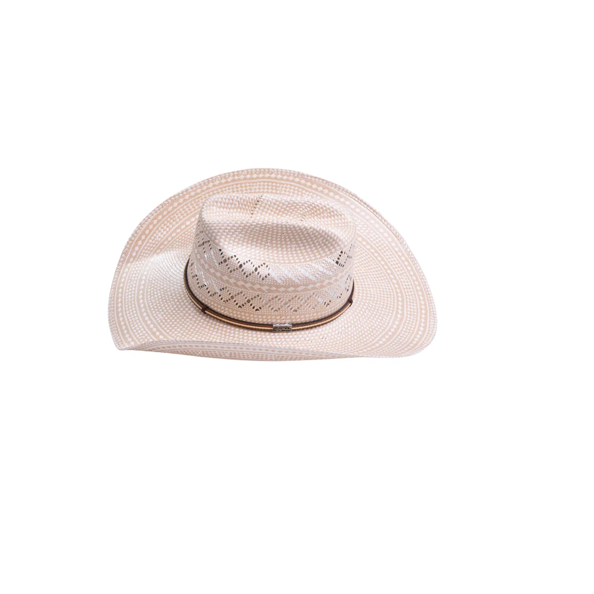 10X Cuerda Ivory Larry Mahans Straw Hat - Image 3