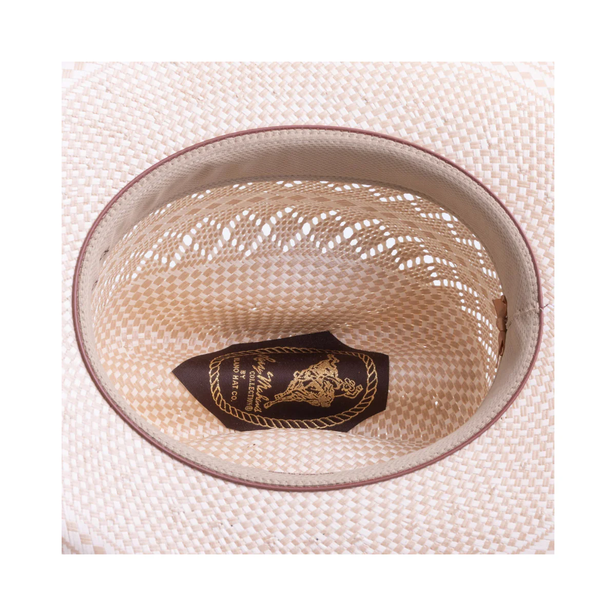 10X Cuerda Ivory Larry Mahans Straw Hat - Image 5