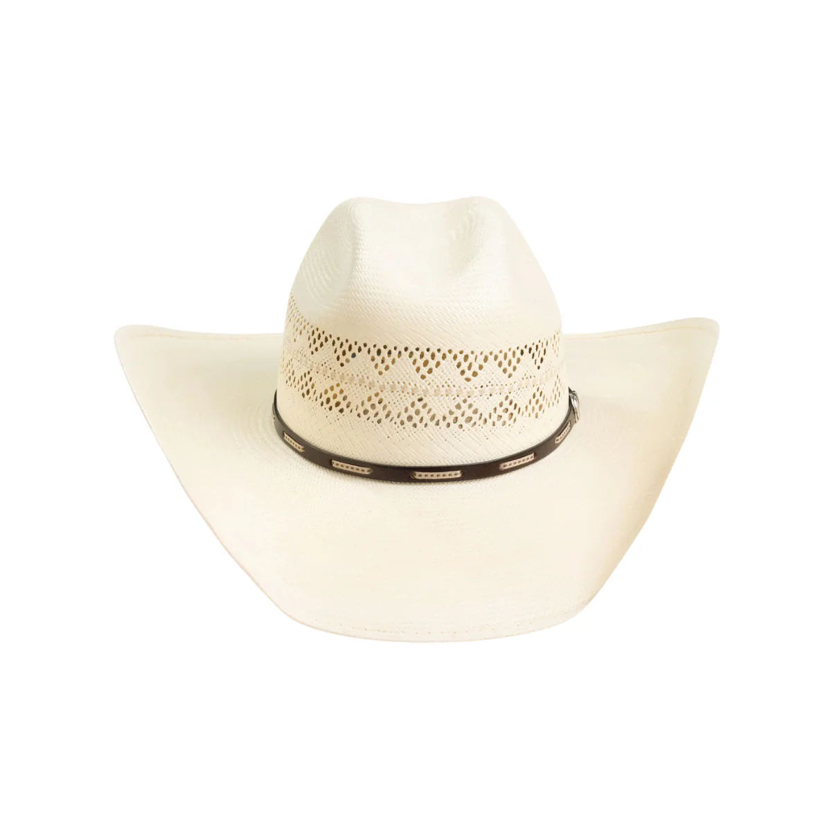10X Buckhorn Ivory Larry Mahans Straw Hat - Image 2