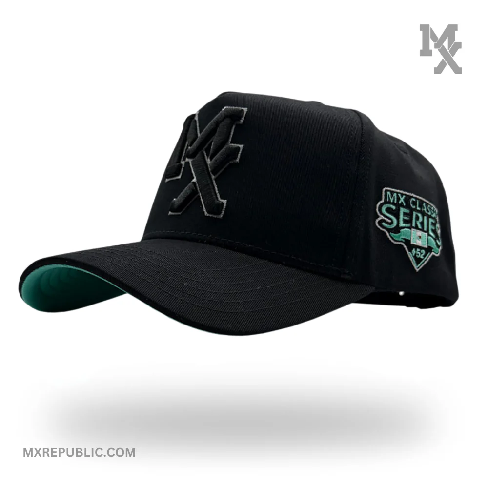 MX Baseball Cap Black Mint MX1016 - Image 2