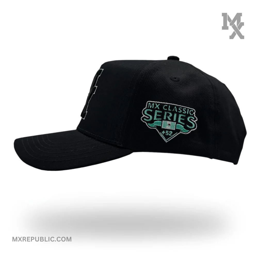 MX Baseball Cap Black Mint MX1016 - Image 3
