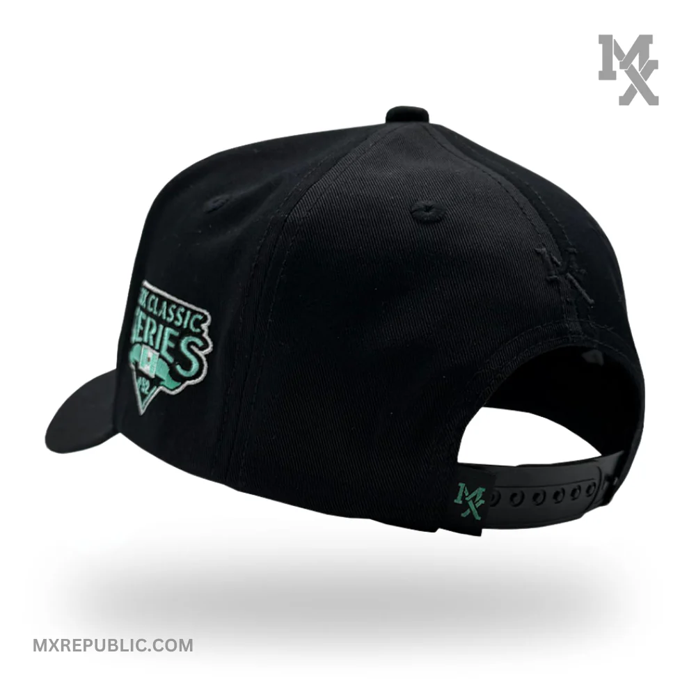 MX Baseball Cap Black Mint MX1016 - Image 4
