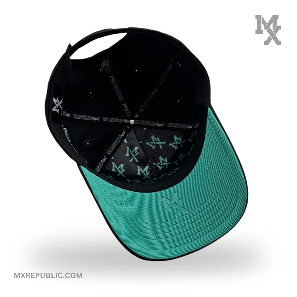MX Baseball Cap Black Mint MX1016 - Image 5