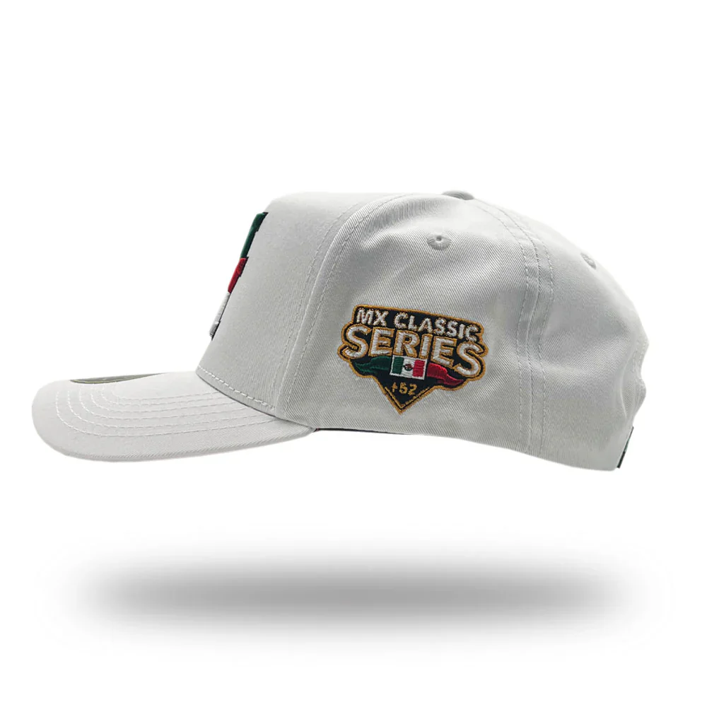 MX Baseball Cap Blanca Tricolor MX1010 - Image 4