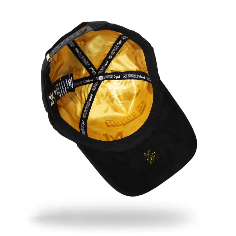 MX Baseball Cap Gold Black Diamonds Deluxe Full Set MX5006 - Image 5