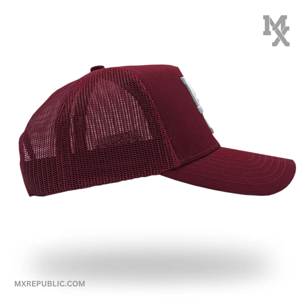 MX Baseball Cap Merlot Trucker MX2007 - Image 4