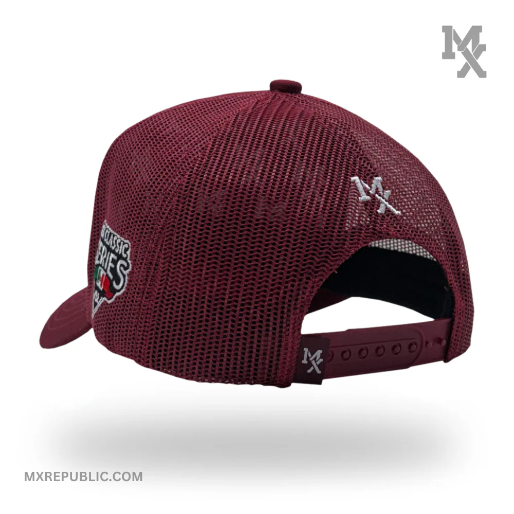 MX Baseball Cap Merlot Trucker MX2007 - Image 5