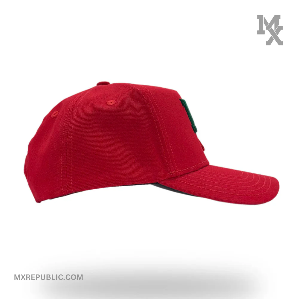 MX Baseball Cap Roja Tricolor MX1017 - Image 4