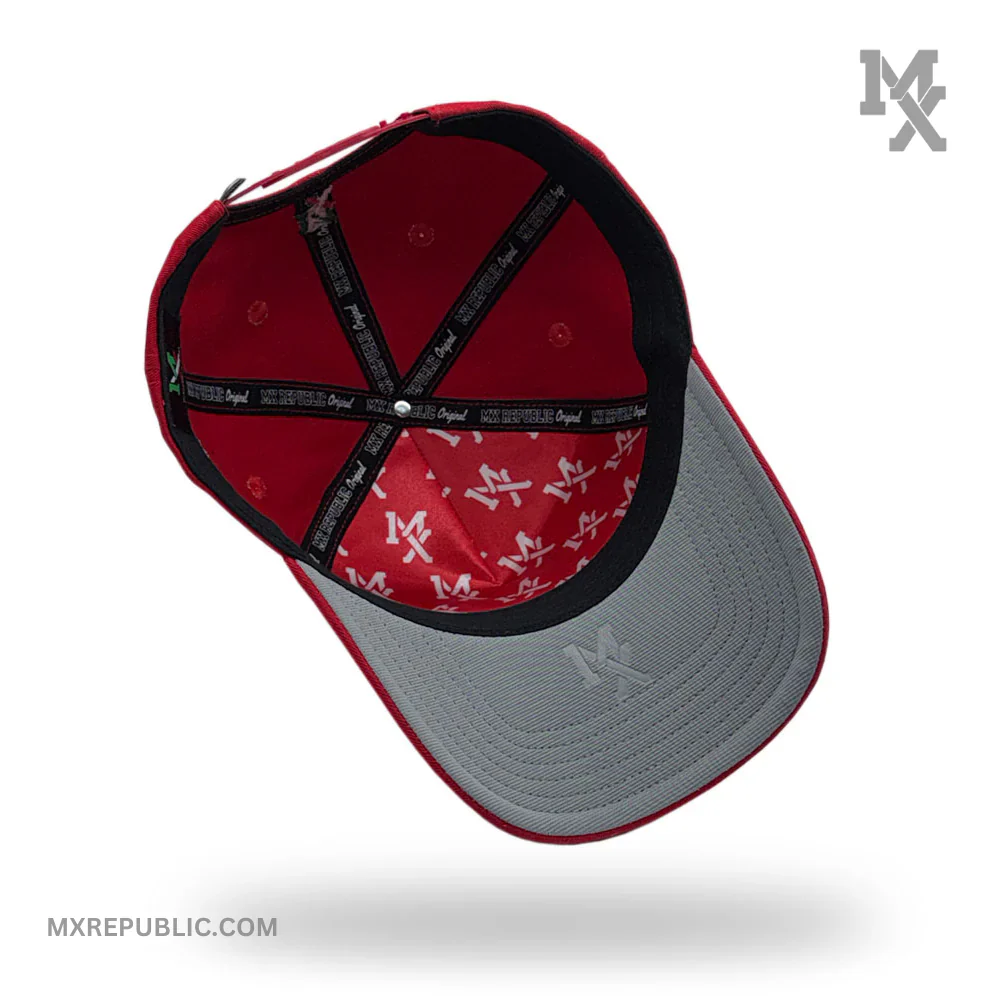 MX Baseball Cap Roja Tricolor MX1017 - Image 5