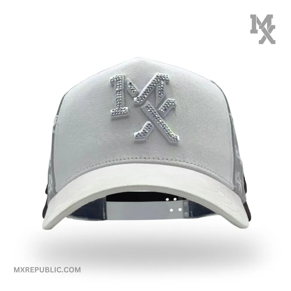 MX Baseball Cap White Diamonds Limited Edition MX5010