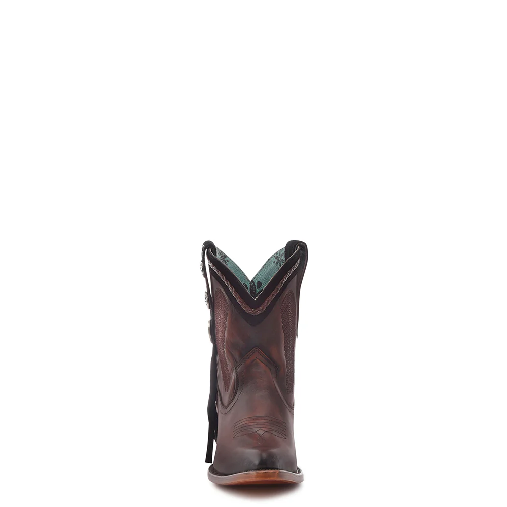 Women Corral Cowhide Ankle Boot N0005 - Image 3