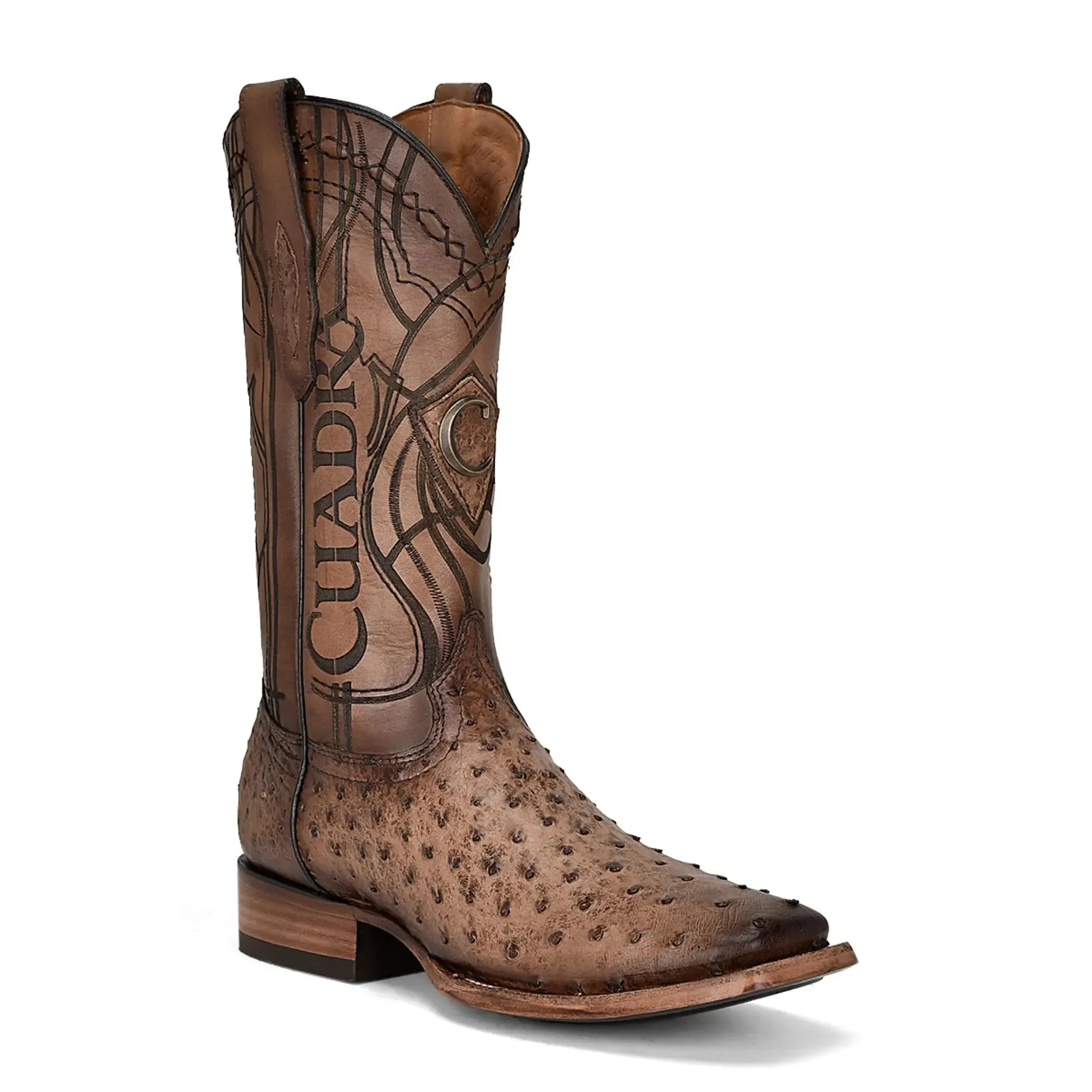 Men Cuadra Ostrich Boot CU744