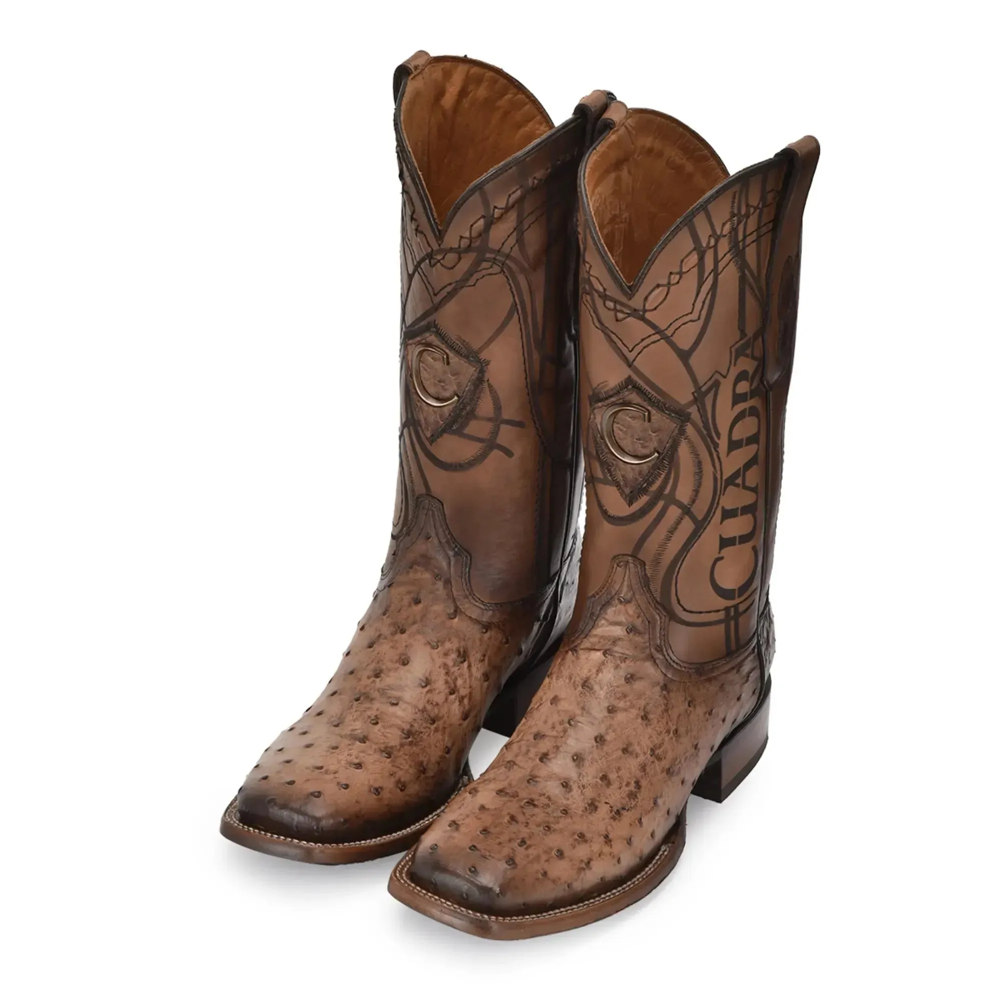 Men Cuadra Ostrich Boot CU744 - Image 8