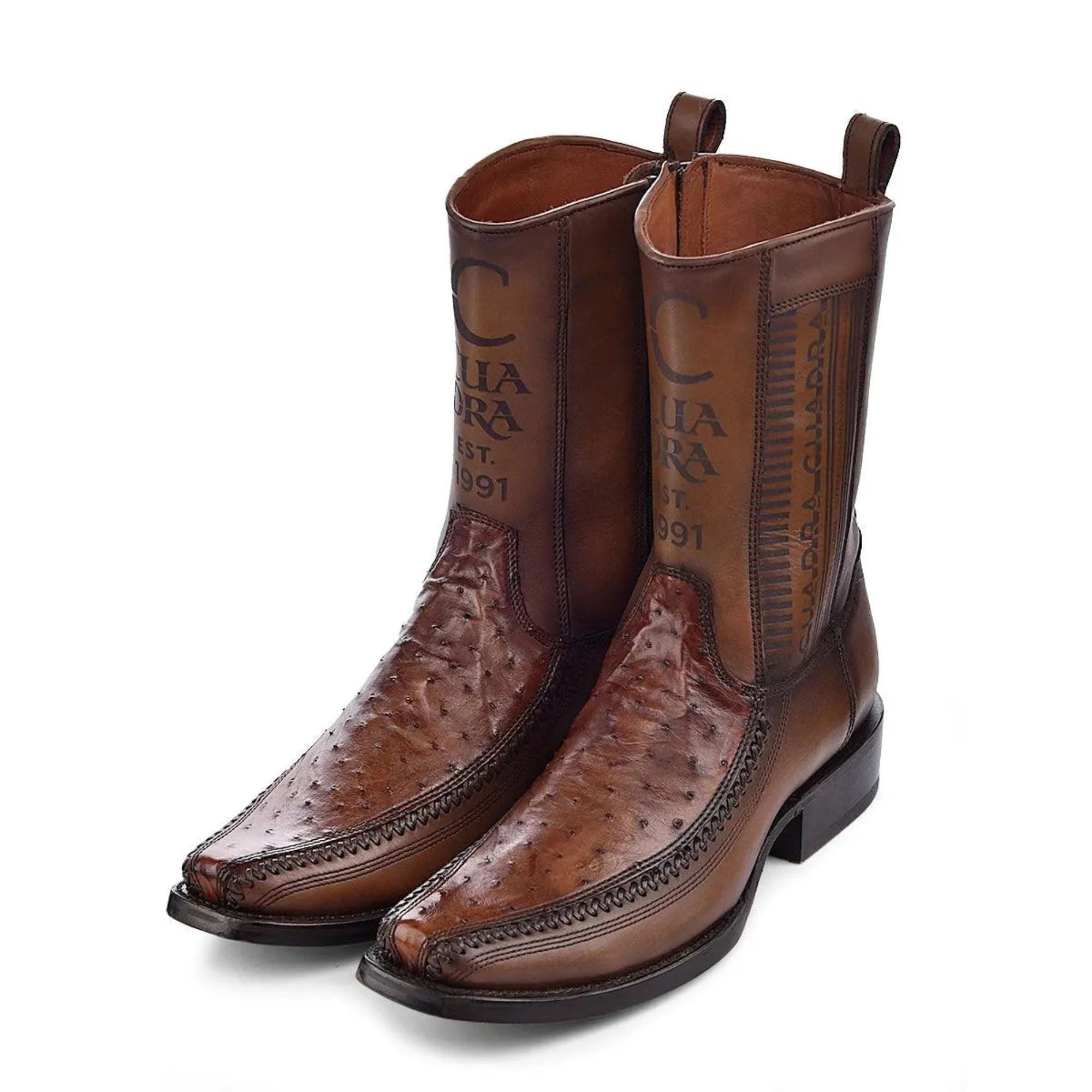 Men Cuadra Ostrich Boot CU804 - Image 8